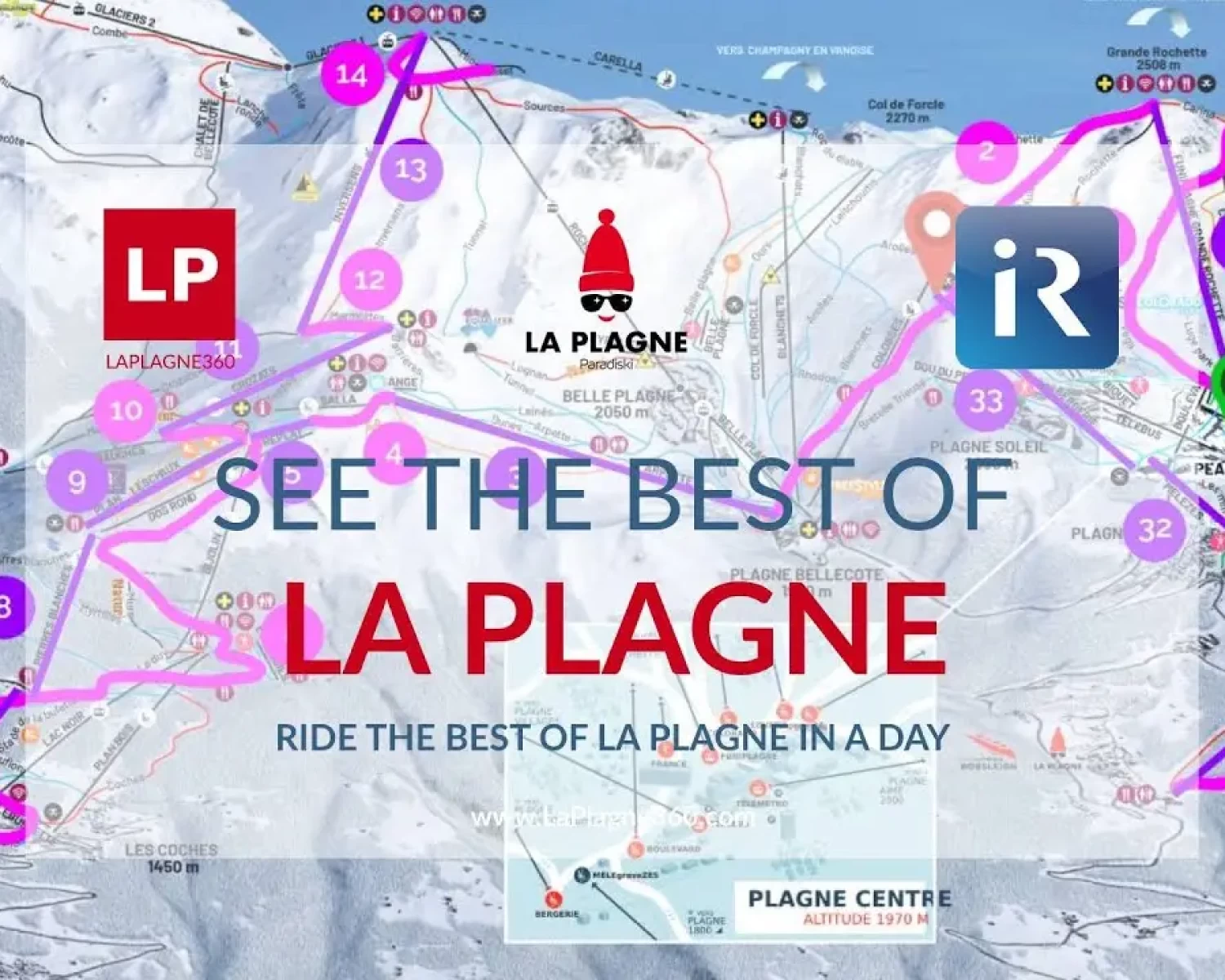 Experience the highlights of La Plagne in a day through Tenerife Web Design's expertly crafted video, featuring breathtaking scenery. #TravelGuide #LaPlagne