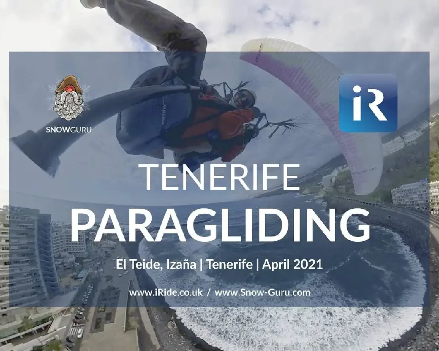 Experience the thrill of paragliding over Tenerife through a first-person video by Tenerife Web Design — showcasing the island’s stunning landscapes.