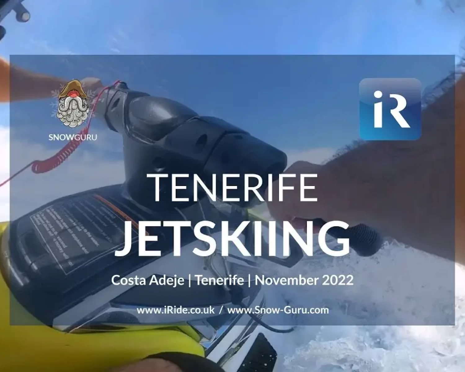 Experience the thrill of jet skiing in Tenerife with Tenerife Web Design's dynamic video — capturing high-speed rides and stunning coastal views.
