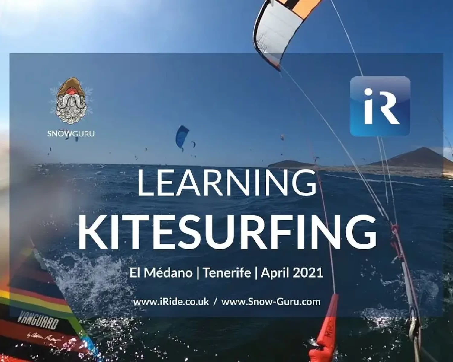 Tenerife Web Design's kitesurfing video captures the excitement of learning to kitesurf at El Médano